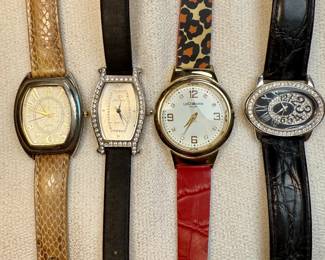 Assorted Women's Watches (Gossip, Jean Dousset, Liz Claiborne, Victoria Wieck)