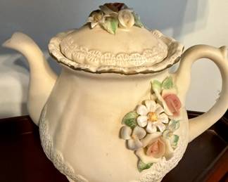Vintage Decorative Ceramic Musical Teapot