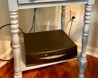 Painted Spindle TV Stand