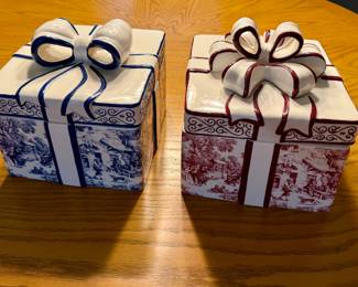 Ceramic Trinket Boxes