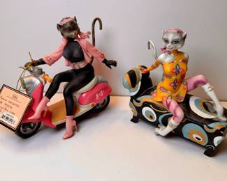 Margaret Le Van Alley Cat Figurines