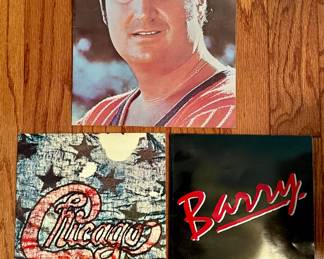 Vintage Concert Programs (Neil Sedaka, Chicago, Barry Manilow)