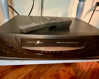Zenith Speak EZ VCR