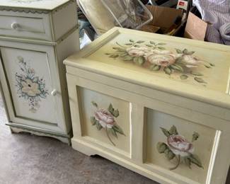 Decorative Painted Storage Cabinets