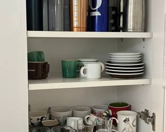 Everyday Kitchen Dishes and Water Bottles