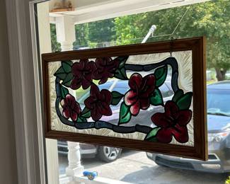 Floral Stained Glass