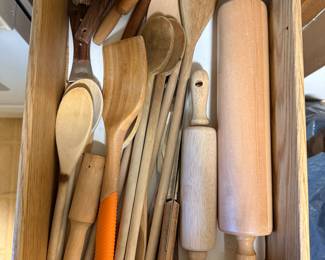 Wood utensils