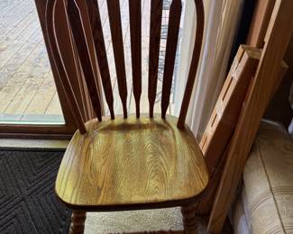 Wood chair