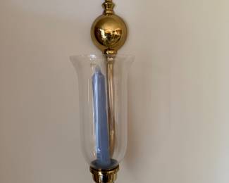 Brass wall decor