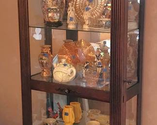 Five Shelf Curio Cabinet