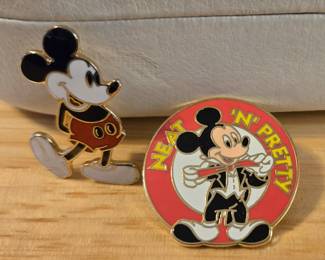 Mickey Mouse Pin and Tack Pin