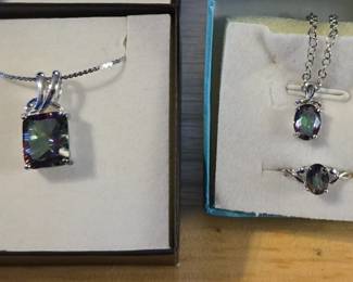 Fire Topaz/Mystic Topaz Jewelry