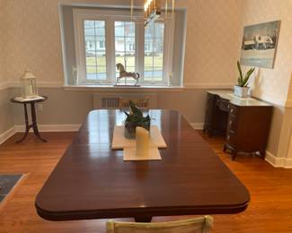 dining room table small artifacts