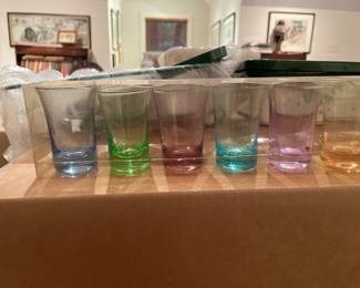 shot glasses