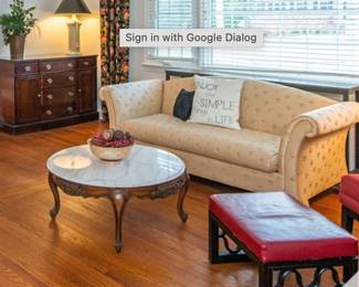 Side buffet tables and living room furniture