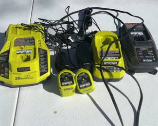 Ryobi Chargers