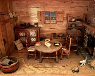 East Texas Kitchen Scene created by a craftsman in Dallas/Fort Worth area.