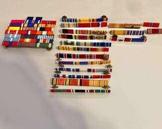 World War Military Ribbon Bars