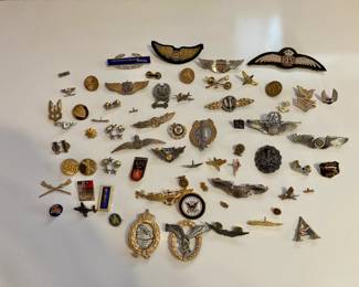 Vintage Military Pins