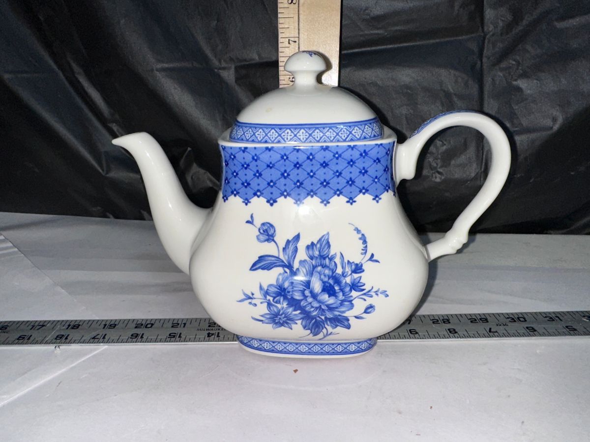 Churchill Out of the Blue Teapot $22.00