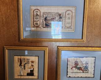 Egyptian Framed Art
