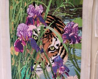 Needlepoint on Canvas