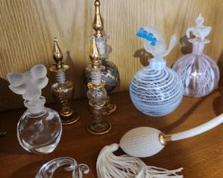 Vintage Perfume Bottles Collection