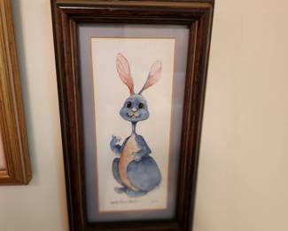 Bunny Art by Carolyn Wright