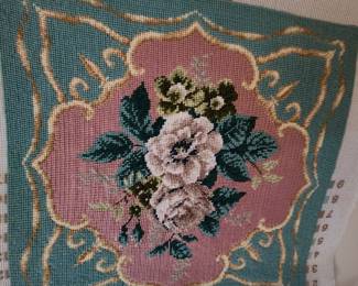 Needlepoint on Canvas