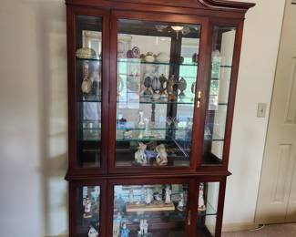 Glass front Lighted Display Cabinet