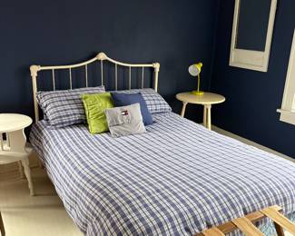 2nd Iron Bed & Bedding 