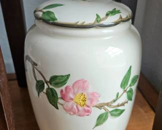 Franciscan Desert Rose Cookie Jar