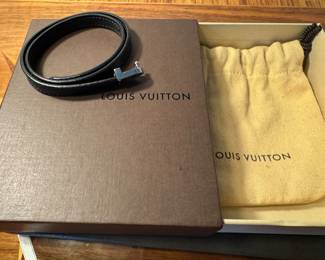 Louis Vuitton leather bracelet $250 unisex