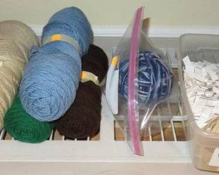 Knitting Yarn, Sewing Weights