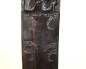Vintage African Hand Carved Wood Comb Wall Art
