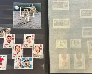 Uncirculated Polish stamp collection