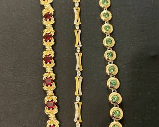 Vintage Nolan Miller bracelets