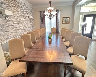 $2500 Hemispheres 92W(139W)x30Hx46D 2 leaves 23.5 ea