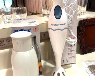 Hamilton Beach Hand Blender and Zyliss Zick Zick Food Chopper