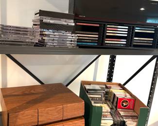 Cassette and CD cases. Classical music CD’s and Cassette’s 