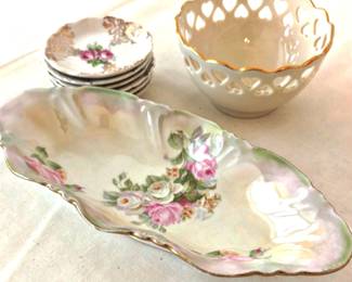 Lenox, vintage Silesia china dish, 