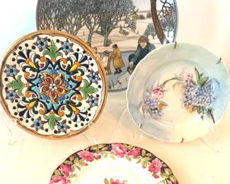 Vintage Decorative Wall Plates