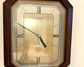 Heirloom Quartz Wall Clock 