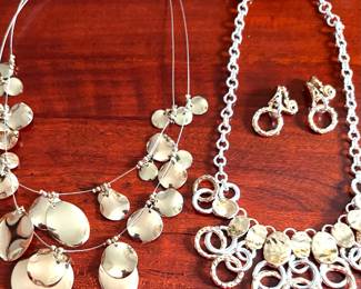 Costume Necklace and Earring Set 