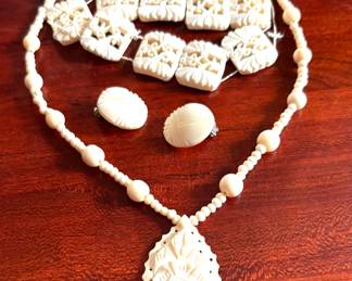 Costume Necklace and Earring Set 