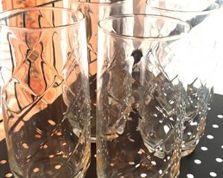 6 Water Glasses