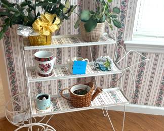 Plant Cart and House Plants