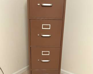Four Drawer File Cabinet 
