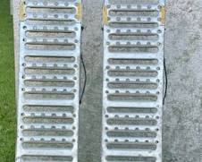 6ft Aluminum Lawn Mower/ATV Ramps. Set of 2