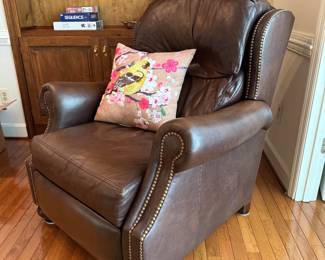 Quality Leather Recliner (two available)